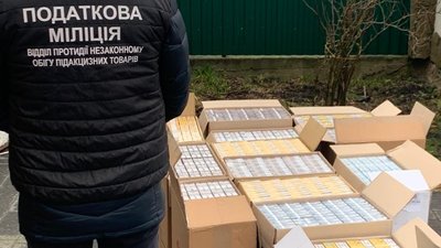 З будинку волинянина вилучили партію цигарок на 350 тисяч гривень