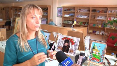 У Житомирі відкрилася виставка творчих робіт дітей "Ми – українці" У Житомирі відкрилася виставка творчих робіт дітей "Ми – українці"