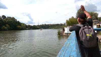 Заняття з рафтингу на річці Південний Буг Заняття з рафтингу на річці Південний Буг
