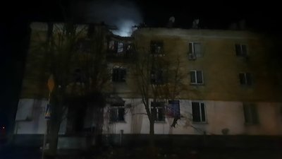 наслідки бстрілів, Шахтарське, Дніпропетровщина, пошкоджений будинок, поранено 9