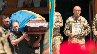 Прощання із захисником Василем Улинцем