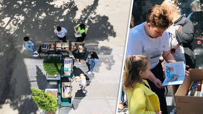 Гроші на відновлення церкви. У Кропивницькому відбувся благодійний книжковий ярмарок