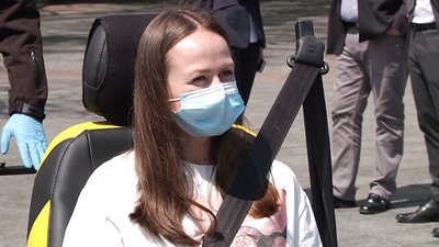 "Пристібайся – не жахайся": у центрі Одеси з'явився симулятор ДТП