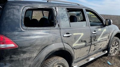 Львівські десантники знищили групу диверсантів, які їздили на цивільних авто