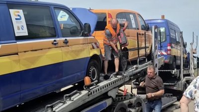 Житомир отримав від німецького-міста побратима пʼять спеціалізованих автобусів