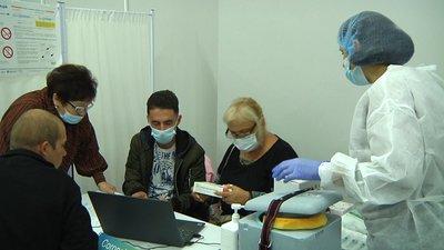 Центр вакцинації у Житомирі запрацював за новою адресою