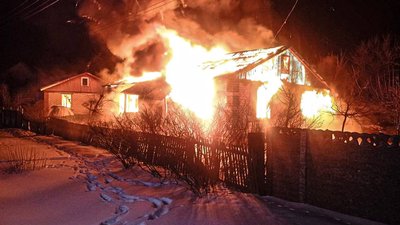 пожежа селі Матвіїха 11 лютого 2026