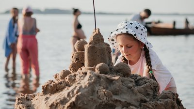 На Волині відбувся перший конкурс з будівництва піщаних замків