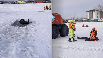 Лід у Чернігові: фахівці ДСНС провела рейд з правил безпечної поведінки на кризі