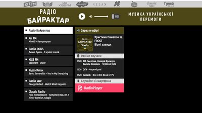 “Русское радио” стало “Байрактаром” “Русское радио” стало “Байрактаром”