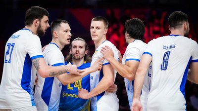 Збірна України з волейболу у матчі проти Куби в Лізі націй