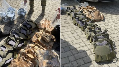На Волині заблокували збут партії бронежилетів та касок – СБУ На Волині заблокували збут партії бронежилетів та касок – СБУ