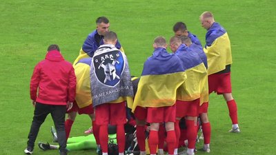 Воротар "Пробою" Іван Піцан знепритомнів