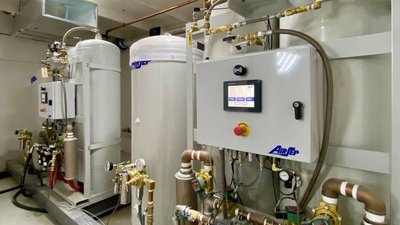 У львівській лікарні встановили кисневі станції, які виробляють кисень з повітря
