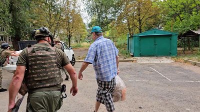 Евакуація з Костянтинівки, Донецька область