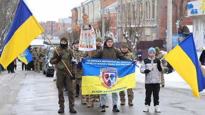 В Умані попрощалися із загиблим захисником Миколою Кульковим