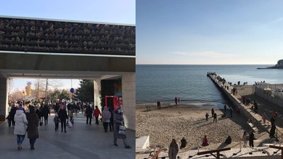 Натовпи на морі та черги в кафе: як в Одесі дотримуються карантину під час локдауну