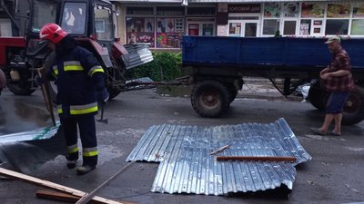 Наслідки негоди у Копичинцях Наслідки негоди у Копичинцях