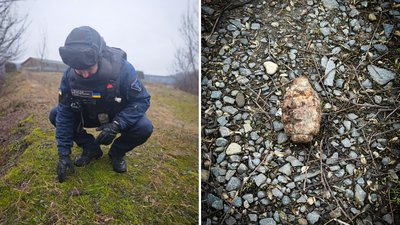 У Мукачівському районі жінка знайшла гранату