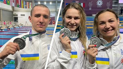 Кропивницькі плавці вибороли три срібла Дефлімпіади