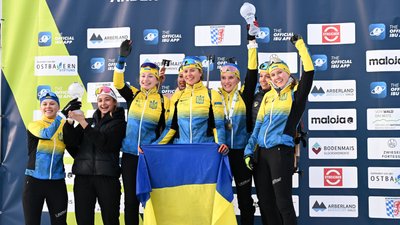 Юніорки збірної України виграли естафетний МКГ сезону 2025/26