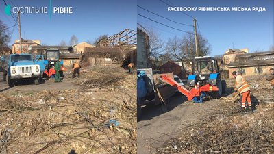 Стихійні смітники у Рівному: боротьба з гіллям, яке не входить у тариф Стихійні смітники у Рівному: боротьба з гіллям, яке не входить у тариф