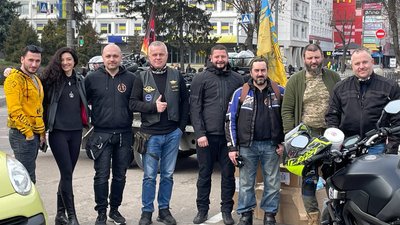Байкери відкрили сезон допомогою ЗСУ Байкери відкрили сезон допомогою ЗСУ