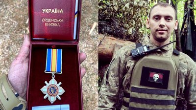 За порятунок побратимів: Олександра Писаренка з Вінниччини нагородили орденом "За мужність" ІІІ ступеня