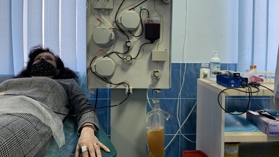 Плазму для лікування COVID-19 можна здати в Закарпатській станції переливання крові