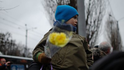 У Харкові вшанували загиблих внаслідок теракту біля Палацу спорту