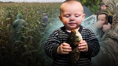 Як шукали трьохрічного хлопчика на Чернігівщині майже добу, який зник на полі з кукурудзою