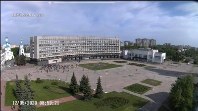 У Сумах до міської ради вийшли підприємці