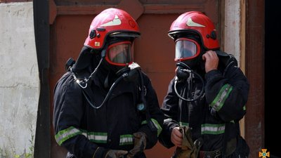 У Тернополі горів склад з деревиною
