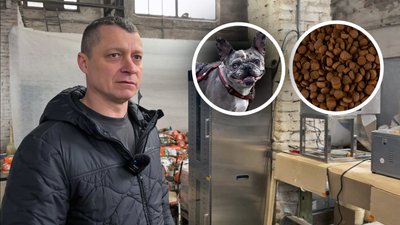 Корм для собак і котів, ветеран війни Роман Марчук, виробництво сухого корму