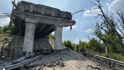 Армія РФ завдала авіаудару по мосту у Краматорську 6 вересня 2026 року