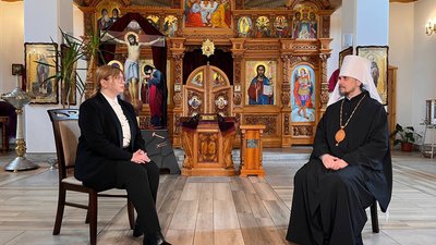 "Сподіваємося, що процес буде мирним": митрополит ПЦУ Нестор про Почаївську лавру