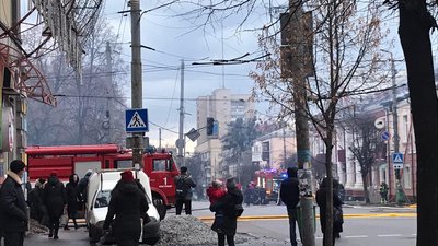 У Житомирі сталася пожежа в офісній будівлі релігійної організації У Житомирі сталася пожежа в офісній будівлі релігійної організації