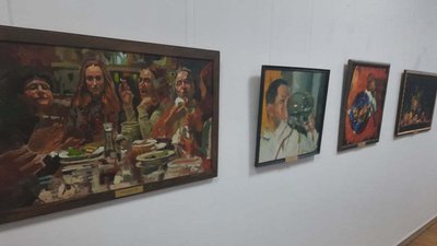 "Щоденник художника". У Херсоні відкрилась виставка Віталія Раковича