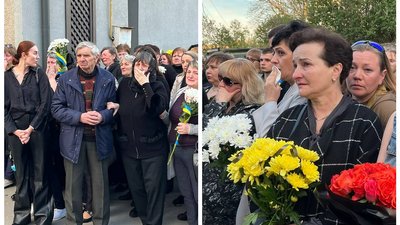 Біля Дому печалі в Тернополі триває панахида Біля Дому печалі в Тернополі триває панахида