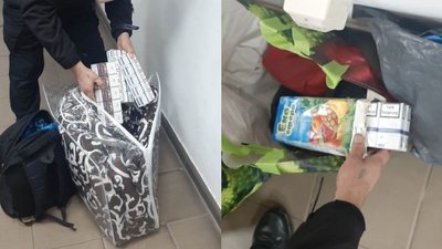 Сигарети у ковдрі, каві та соку: контрабанду тютюну виявили на кордоні з Румунією