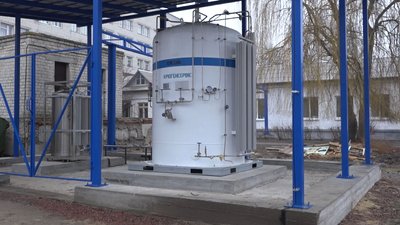 У Корюківській ЦРЛ встановили автономну кисневу станцію