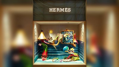 Робота над проєктом українського художника для Hermès тривала 14 місяців 