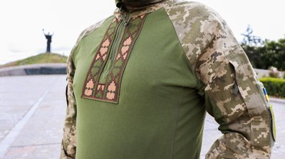 Бойові вишиванки: черкаські тероборонці презентували новий унікальний однострій Бойові вишиванки: черкаські тероборонці презентували новий унікальний однострій