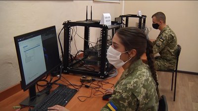 У Житомирському військовому інституті відкрили навчальний кіберполігон
