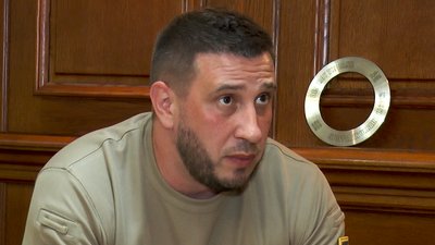 Боєць Азову, звільнений з полону, Дмитро Андрющенко