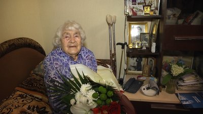 Найстарша жителька Житомира Олена Москальова відзначає 106 день народження