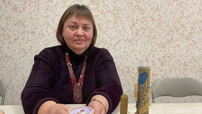 Учасниця майстер-класу Тетяна. Учасниця майстер-класу Тетяна.