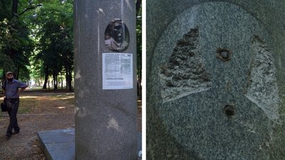Могила архітектора Красносельського у Дніпрі: як виглядає зараз та чому не відновили монумент (фото)