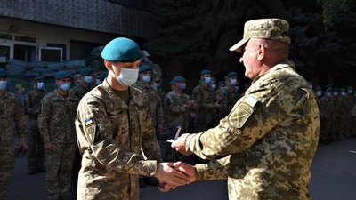 Річницю створення Одеської бригади морської піхоти бійці зустріли у зоні проведення ООС