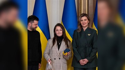 Закарпатка Людмила Менджур отримала відзнаку "Майбутнє України"